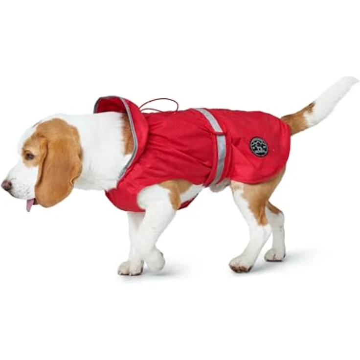 Hunter Hunde-Regenmantel Uppsala Rain rot 35 cm - Preisvergleich – Bild 9
