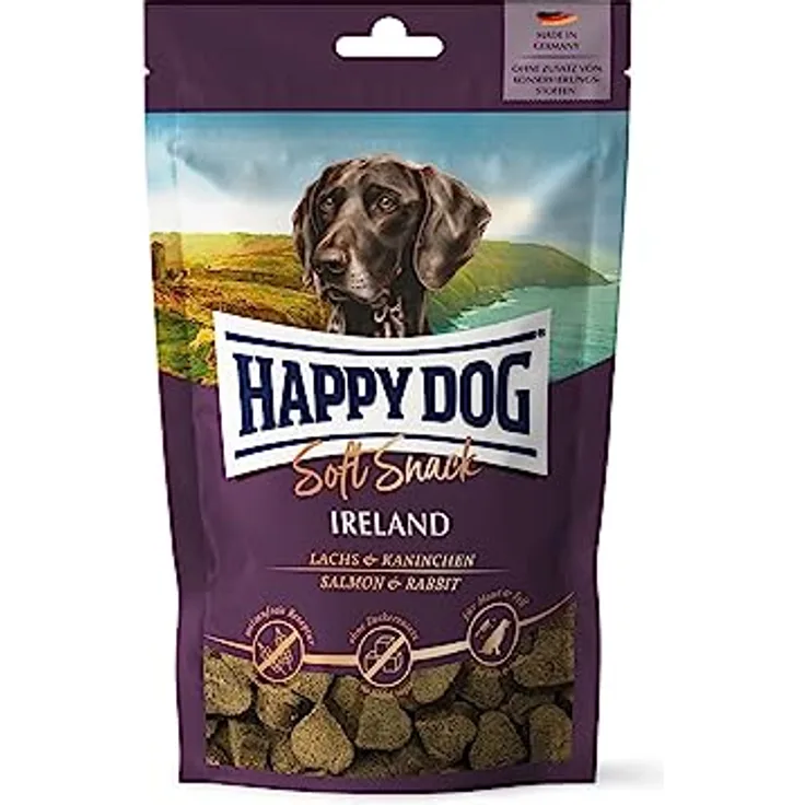 Happy Dog SoftSnack Ireland, köstlicher Hundesnack mit zartem Fleisch, 100g