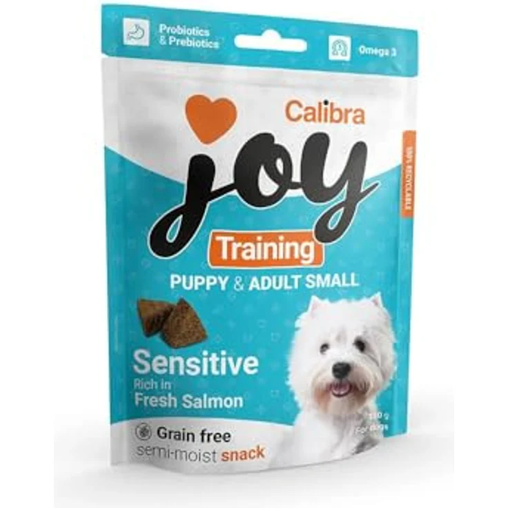 CALIBRA Joy Dog Training Puppy & Adult, Hundesnack mit Lachs, 150 g – Bild 1