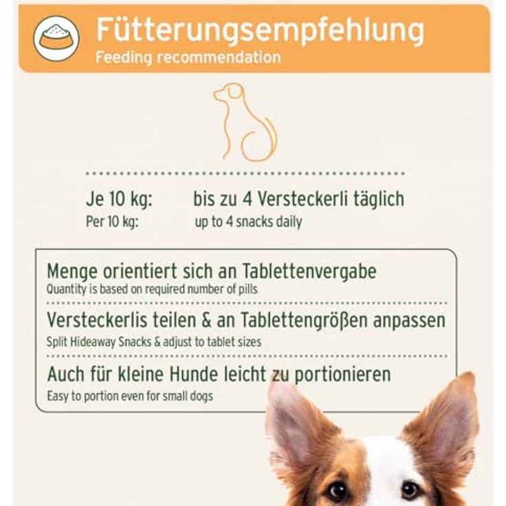 AniForte Versteckerlis für Hunde, formbarer Hundesnack zum Verstecken von Tabletten & Kapseln, 40 Stk/250 g, getreidefrei, mit Hähnchenfleisch – Bild 5