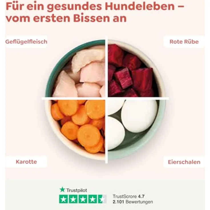 WOW Junior Geflügel, Hunde-Trockenfutter für Welpen und Junghunde, 2 x 6 kg, getreidefrei, mit Gemüse und präbiotischen Ballaststoffen – Bild 4
