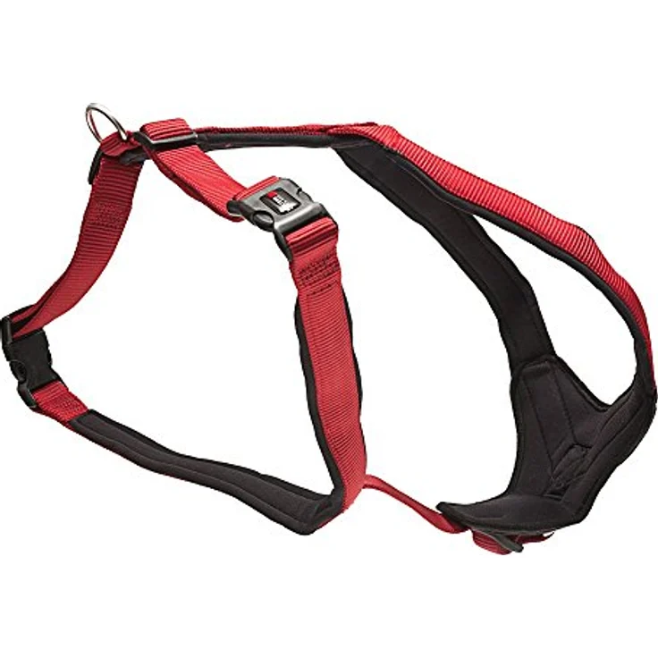 Wolters Cat&Dog Professional Comfort 62040 Geschirr Gr.2 40-45cm x 25mm rot/schwarz – Bild 2