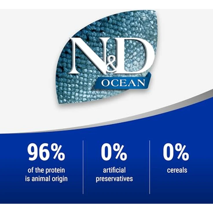 Farmina NundD Ocean Dog Kabeljau Adult Trockenfutter für mittelgroße und große Hunde, 12 kg – Bild 3