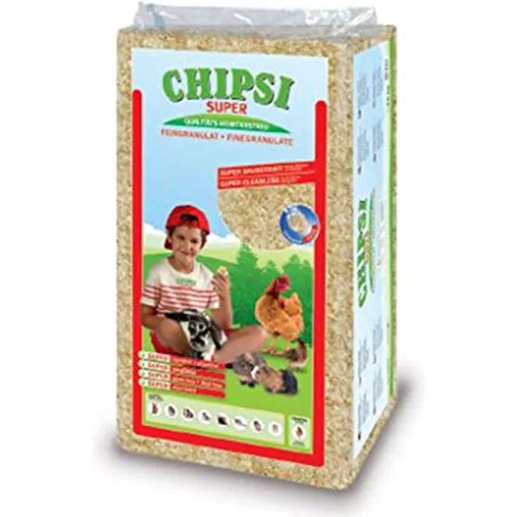 Chipsi Super Chiffon, 24000 g Kleintierfutter mit hoher Saugkraft