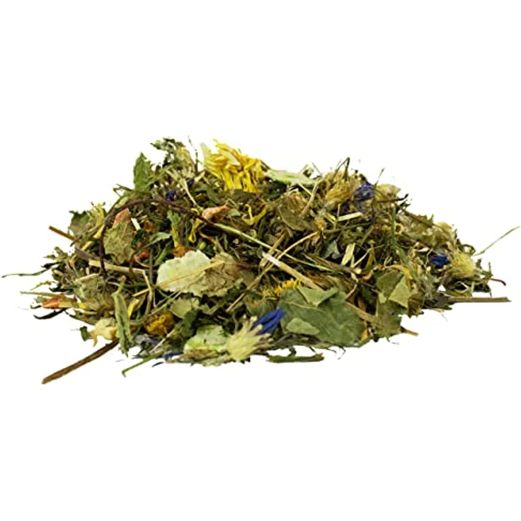JR FARM PlasticFree Meerschweinchenfutter, 2 kg - Mischung aus Bergwiesenheu, Kräutern und Gemüse, ohne Plastik und Getreide – Bild 2
