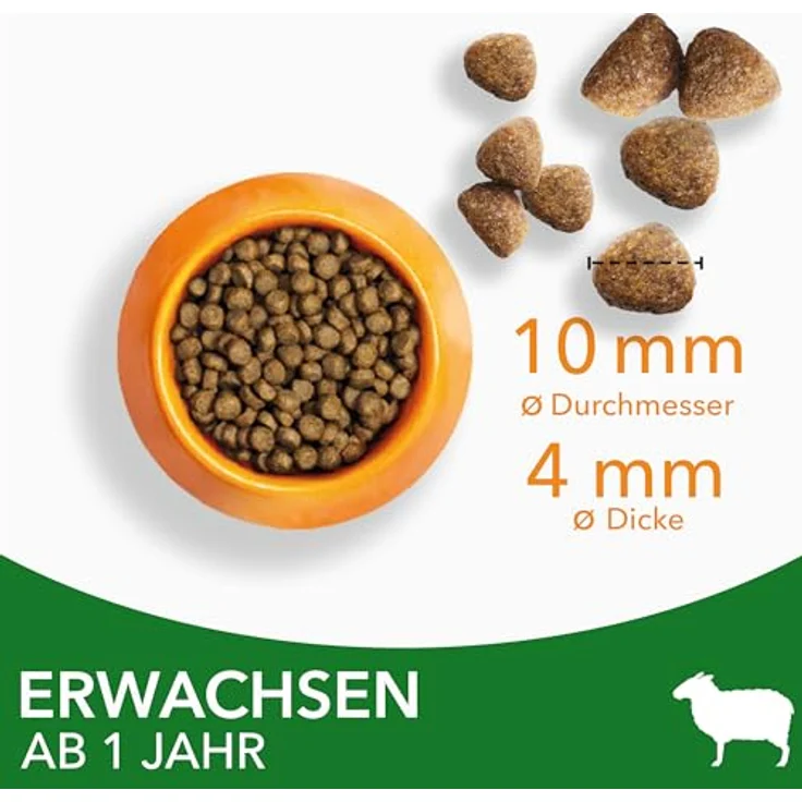 IAMS Katzenfutter trocken mit Lamm, ausgewogenes Trockenfutter für Katzen 1-6 Jahre, 3 kg, weizenfrei, mit Omega-3- und Omega-6-Fettsäuren – Bild 2