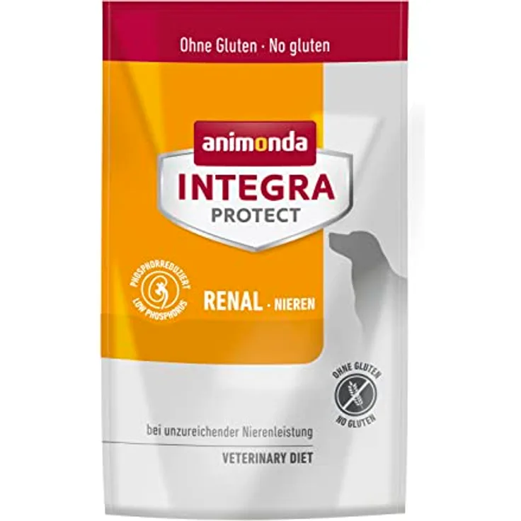 animonda Integra Protect Adult Renal 4kg, Trockenfutter für Hunde mit chronischer Niereninsuffizienz