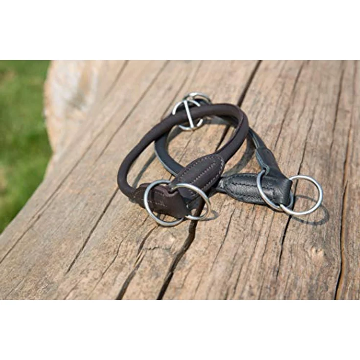 Kieffer Hunde-Halsband Kieffer Hundehalsband Ultrasoft, rundgenäht - braun – Bild 1