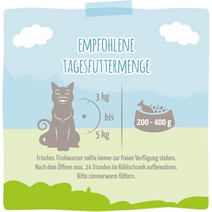 MjAMjAM Premium Nassfutter für Katzen, zarte Ente & Geflügel an leckeren Möhrchen, getreidefrei, 6er Pack (6 x 800 g), hoher Fleischanteil – Bild 3