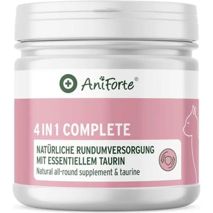 AniForte 4in1 Complete Cat, Katzenfutter mit Kollagen, Taurin und Topinambur, 60g
