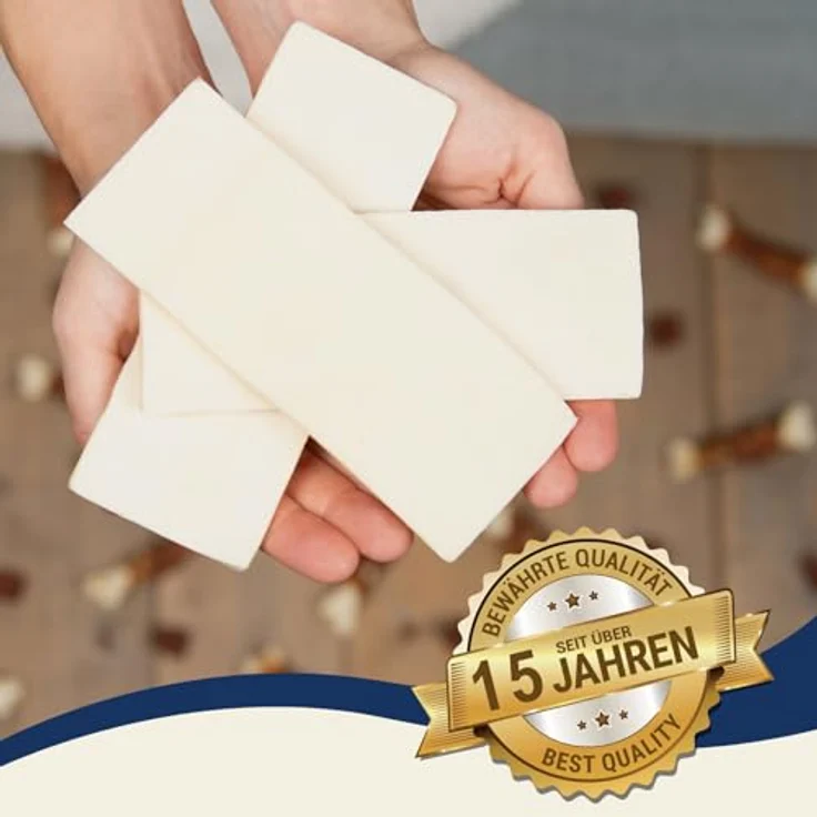 Lyra Pet® 10 kg Kauchips aus Büffelhaut, naturbelassener Hundesnack zur Zahnpflege, proteinreiche Belohnung – Bild 4