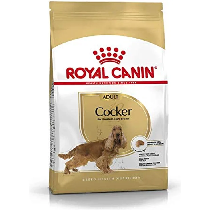 ROYAL CANIN Cocker Adult Hundefutter, trocken, 2x12kg Sparangebot, schmackhaft und haut- sowie fellpflegend – Bild 1