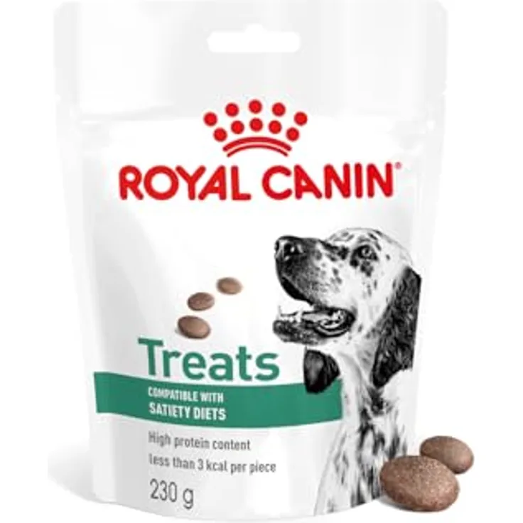 Royal Canin Veterinary Satiety Weight Management Treats, 230 g Snacks für erwachsene Hunde, weniger als 3 Kalorien pro Stück, wiederverschließbarer Beutel