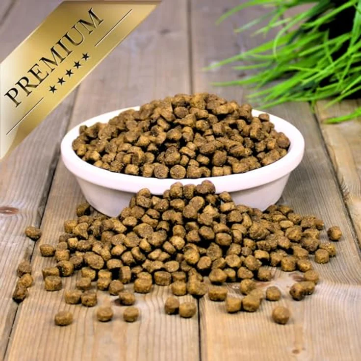 Lyra Pet Lecker.Pet® Leo's Adult Geflügel & Forelle, 2,5 kg glutenfreies Katzen-Trockenfutter für ausgewachsene Katzen, nährstoffreiche Proteinquelle mit Fisch – Bild 5