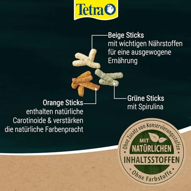 Tetra Pond Special Mix, Fischfutter für Teichfische, 5 L Eimer, drei verschiedene Sticks für gesundes Wachstum und gestärktes Immunsystem – Bild 3