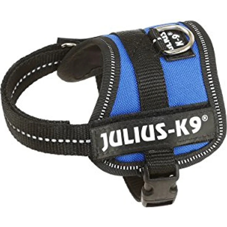 Julius-K9® Powergeschirr Baby & Mini blau Baby 2 (XS-S) – Bild 2