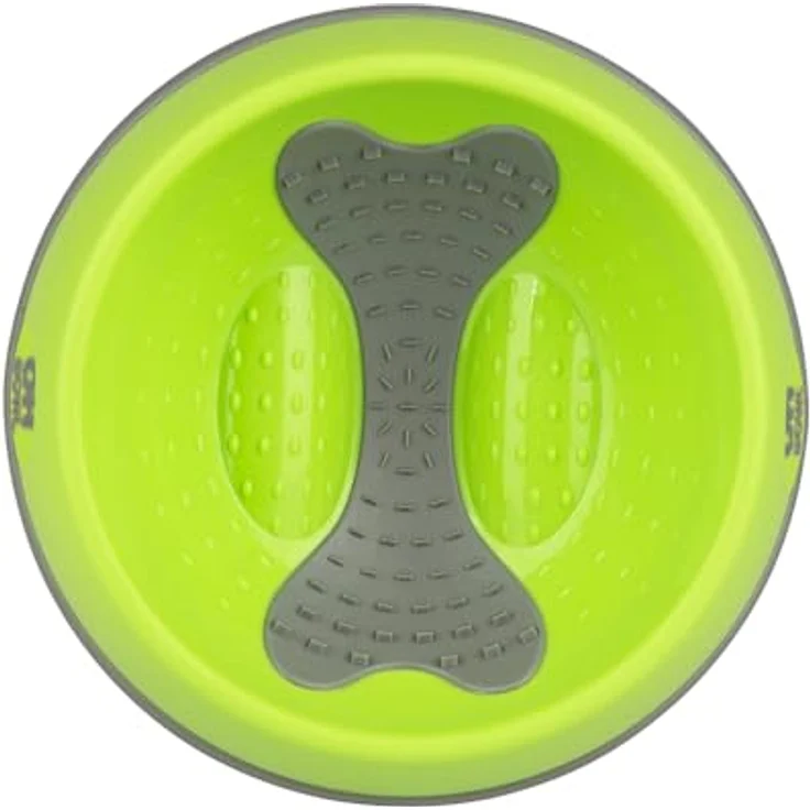 LickiMat Futternapf Lickimat OH Bowl - Schlecknapf für Hunde - grün - Medium, spülmaschinenfest – Bild 3