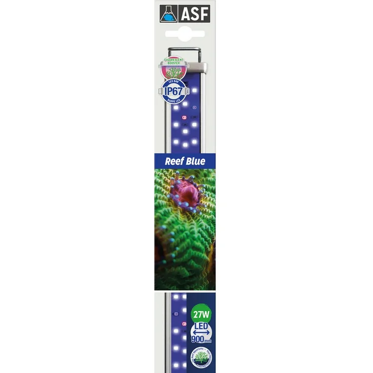 Aquarium Systems Proten LED Lichtleiste Reef Blue, ausziehbare Aquarienbeleuchtung mit Tages- und Mondlichtsimulation für Riffaquarien, 250-1800mm