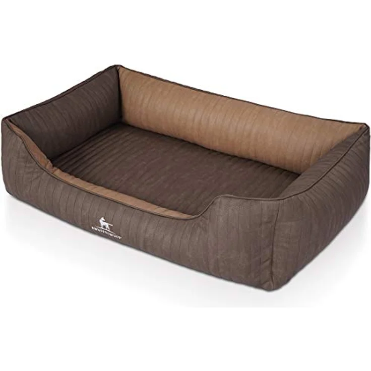 Knuffelwuff Hundebett Outlander Coffee/Braun XL 105x75cm – Bild 5