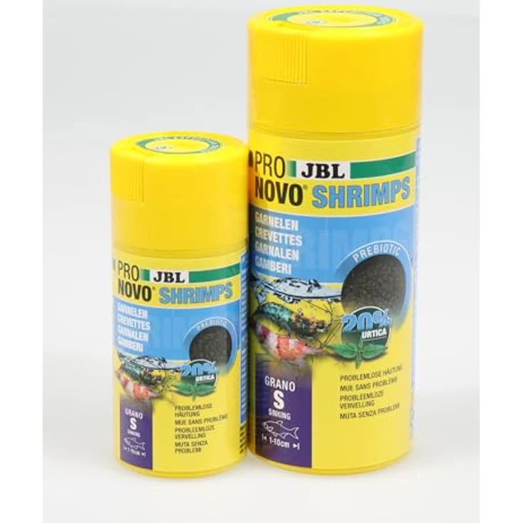 JBL PRONOVO SHRIMPS GRANO S, Prebiotisches Garnelenfutter mit Astaxanthin für kräftige Farben, 100ml CLICK-Dose – Bild 6
