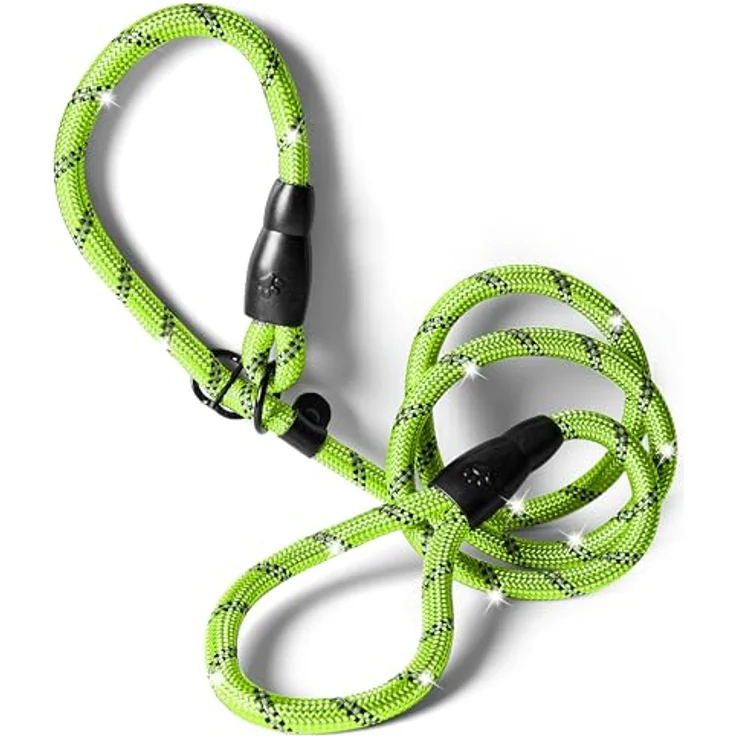 rootsnoot Retrieverleine Moxonleine, 140 cm lang, 1,2 cm stark, für Hunde ab 15 kg, stabile Schlupfleine aus reißfestem Material – Bild 1
