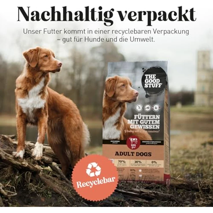 The Goodstuff Adult Rind, Hunde-Trockenfutter mit hohem Fleischanteil, 2,5 kg – Bild 8