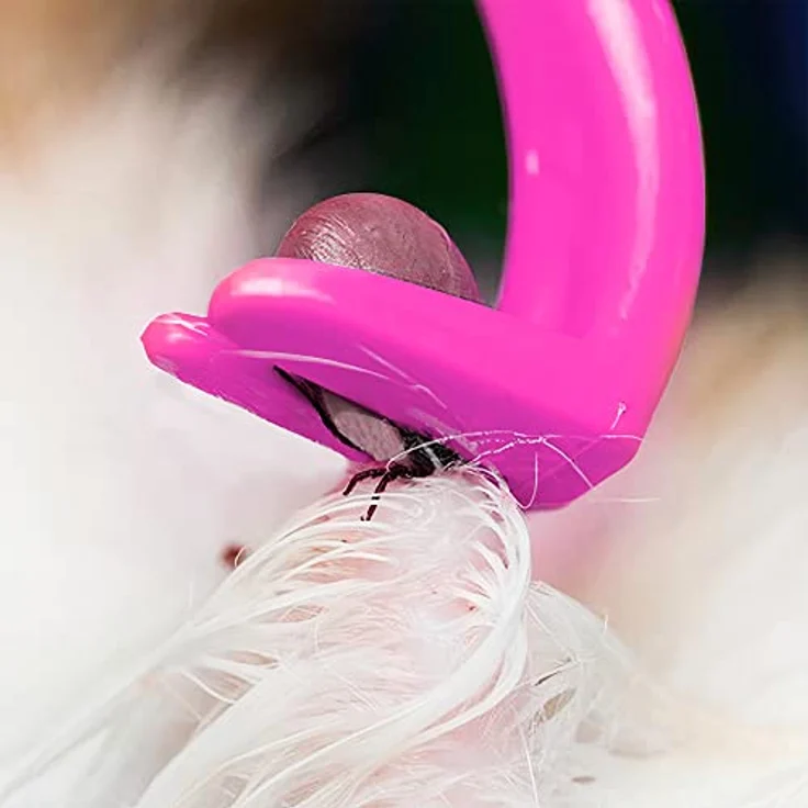 MYDAISY 3er-Set Zeckenzange für Hunde, Katzen und Menschen, ergonomisch, in 3 Größen für schonende Zeckenentfernung – Bild 3
