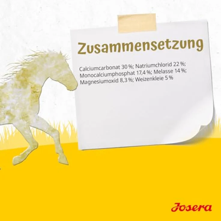 JOSERA Vitaleimer Pferd, 25 kg Mineralfuttermittel für alle Pferderassen, hohe Ausstattung an Kupfer, Zink und Selen, unterstützt Knochen & Gelenke – Bild 4