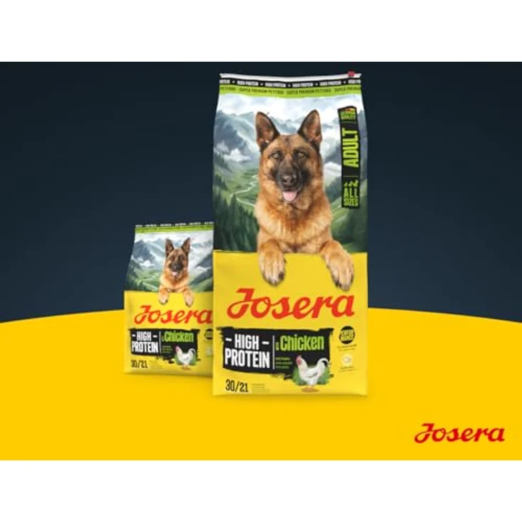Josera High Protein Adult Chicken, glutenfreies Hundefutter für energiebedürftige Rassen, 12,5 kg – Bild 10