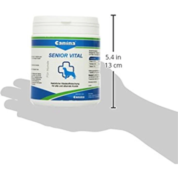 Canina Senior Vital, 500 g, natürliche Vitalstoffmischung mit Ginkgoextrakt und L-Carnitin für ältere Hunde – Bild 5