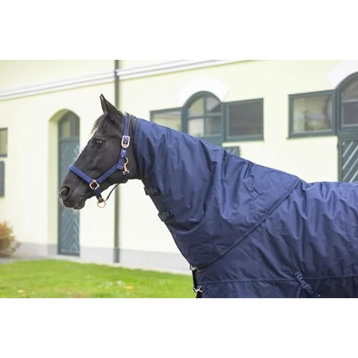 Covalliero Halsteil RugBe IceProtect 200 M, 200 g Thermovlies, reißfestes 600 Denier Polyester, Dark Navy – Bild 3