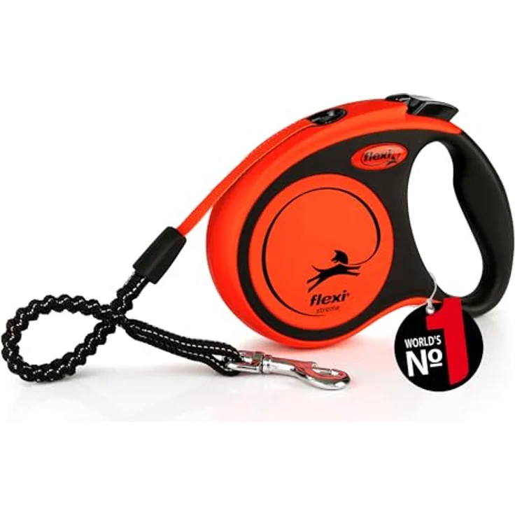 Flexi XTREME S schwarz/orange GURT 5 m – Bild 2