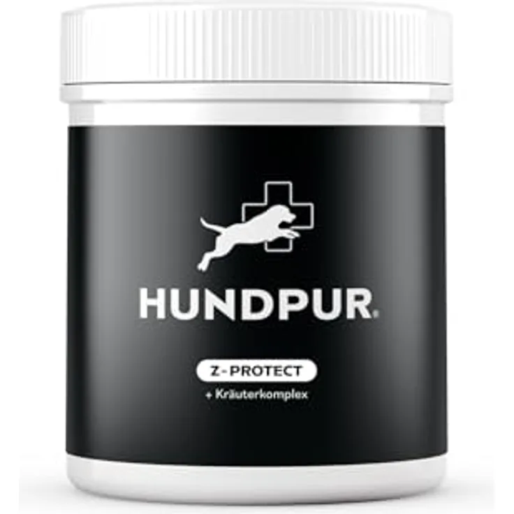 Hundpur Z-Protect 300 g, Pellets für Hunde mit Schwarzkümmelöl & Zistrose, natürliche Formel für alle Rassen, Made in Germany
