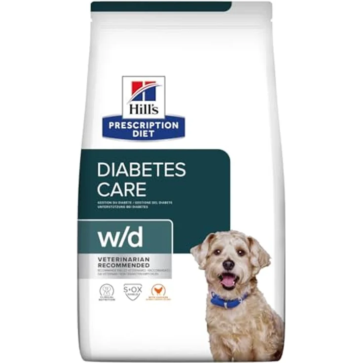 Hill's Science Plan w/d Digestive Weight Diabetes Management, Trockenfutter für Hunde, 10 kg – Bild 2