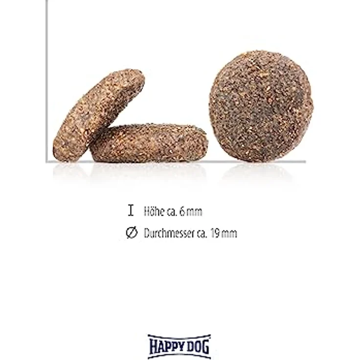 Happy Dog Sensible Trockenfutter Hund Adult Irland, 4 kg - Weizenfreie Rezeptur mit Lachs und Kaninchen für sensible Genießer, Unterstützung von Haut und Fell – Bild 4