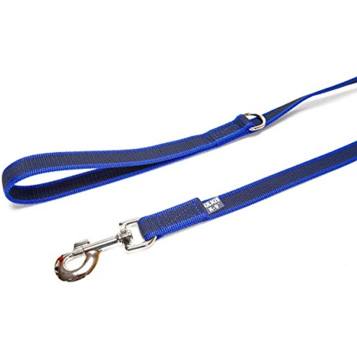 Julius-K9 Führleine Anti-Rutsch Leine+Handschlaufe - Hundeleine blau 180 cm – Bild 4