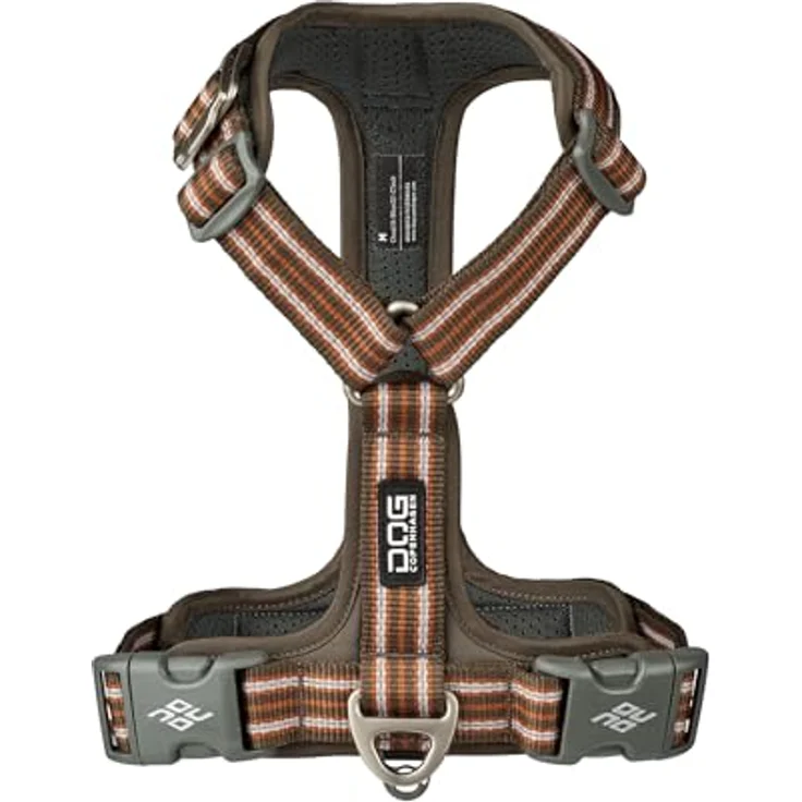 DOG Copenhagen Comfort Walk Air 3.0 Hundegeschirr, ergonomisches Alltagsgeschirr mit reflektierendem Besatz, Mocca, Größe L – Bild 3