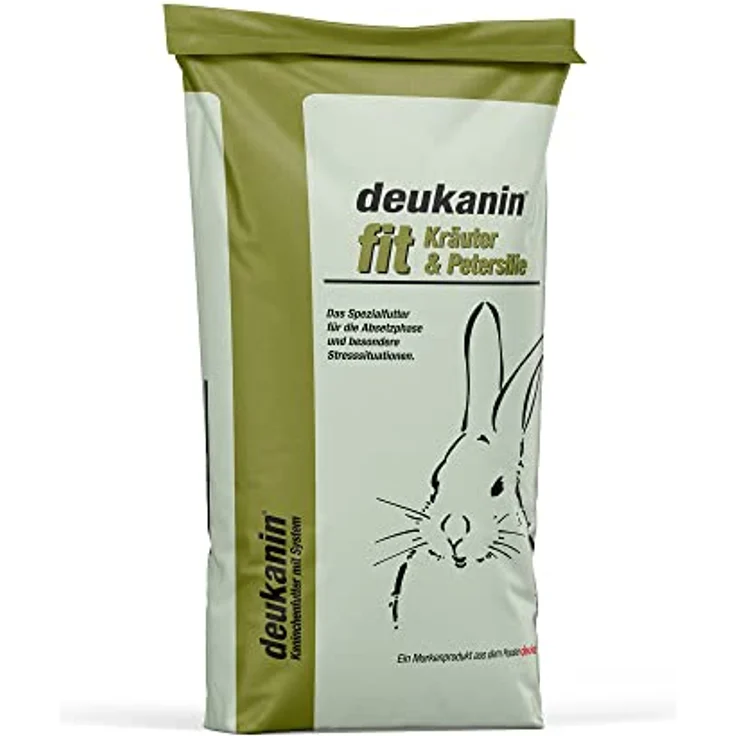 deuka deukanin fit Kräuter & Petersilie 25 kg, Starterfutter für junge Kaninchen, Meerschweinchen und Chinchillas, hochwertiges Ergänzungsfuttermittel für Jungtiere – Bild 2