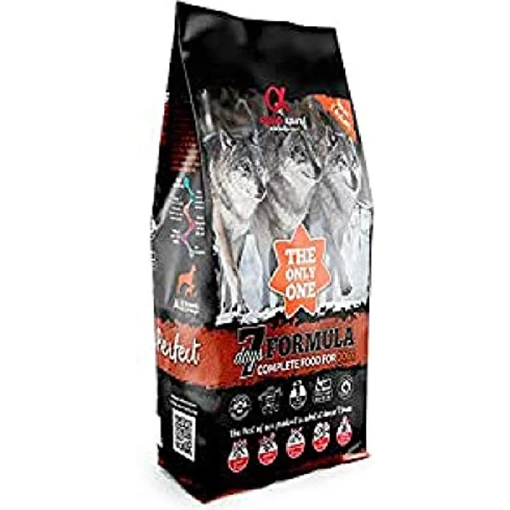 ALPHA SPIRIT Der einzige 7 Tage 12 kg, Glutenfreies Hunde-Trockenfutter mit 85% frischem Fleisch und Fisch – Bild 1