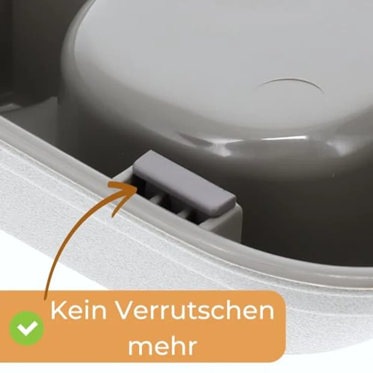 GarPet 2er Set Automatischer Futterspender und Wasserspender 2in1, 700 ml, transparent, spülmaschinenfest für Hunde und Katzen – Bild 5