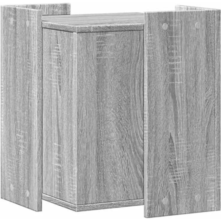 vidaXL Katzentoilette, Katzenklo Grau Sonoma 42x42x51 cm Holzwerkstoff – Bild 8