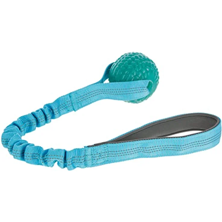 Kerbl Pet BungeeToy Ball, blau, 50cm, 6,5cm, – Bild 2