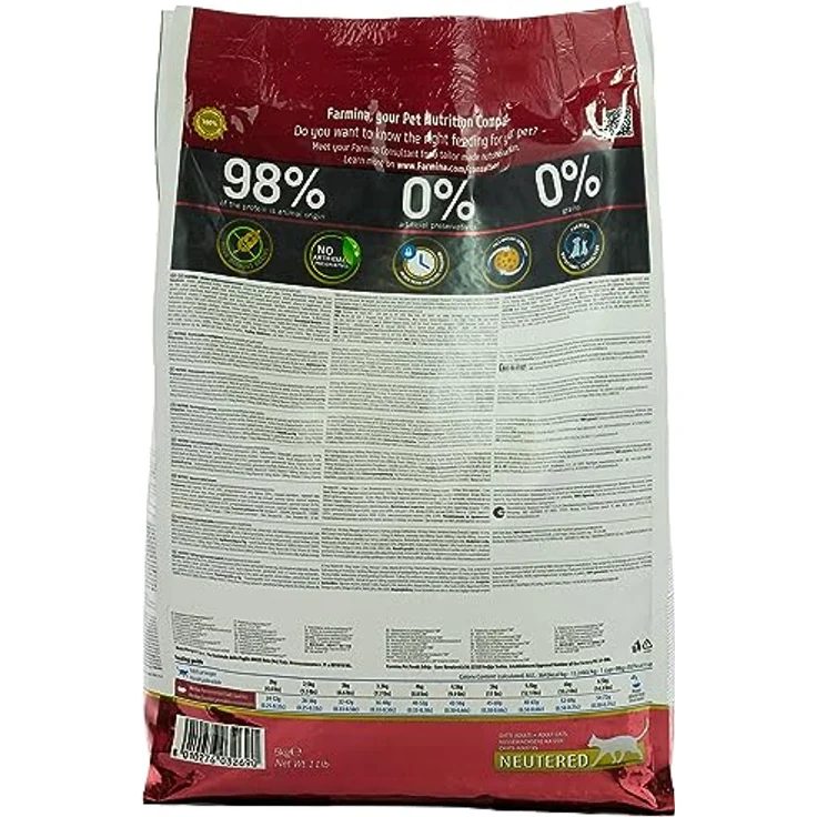 Farmina N&D ndgr. ainfree Kastratenhuhn und Melograno, 5 kg Katzen-Trockenfutter – Bild 2