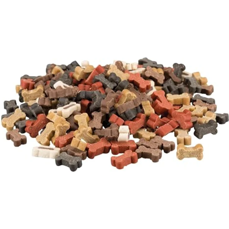 TRIXIE zuckerfreie Lerkerli Box "Soft Snack Bony Mix", Vorteilspack mit Rind, Lamm, Huhn und Wild, 1.800 g – Bild 3