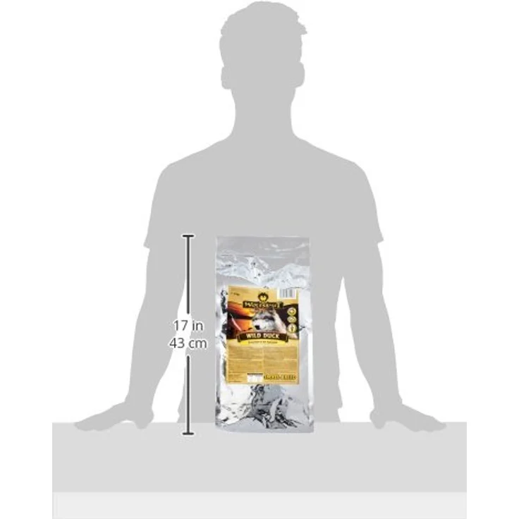 Wolfsblut Wild Duck Small Breed, Trockenfutter für Hunde mit Entenfleisch, 2 kg, getreidefrei und allergikergeeignet – Bild 2