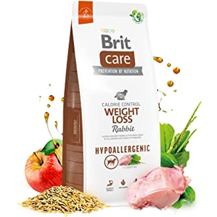 BRIT Care Hypoallergenic Adult Weight Loss Rabbit, Trockenfutter für Hunde zur Gewichtsreduktion, 12 kg – Bild 1