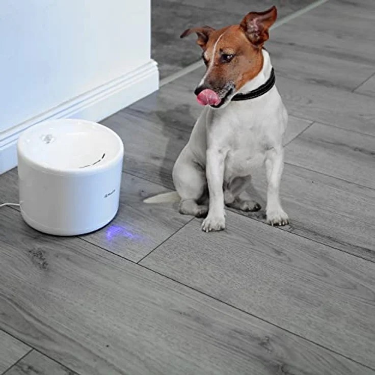 TELLUR SMART WLAN Trinkbrunnen für Katze und Hund, 2L, mit WiFi, Telefon-App, Wassermangelwarnung und UV-Sterilisationssystem – Bild 4