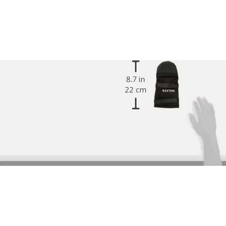 Trixie Pfotenschutz Walker Care, 2 Stück schwarz XXL schwarz – Bild 5