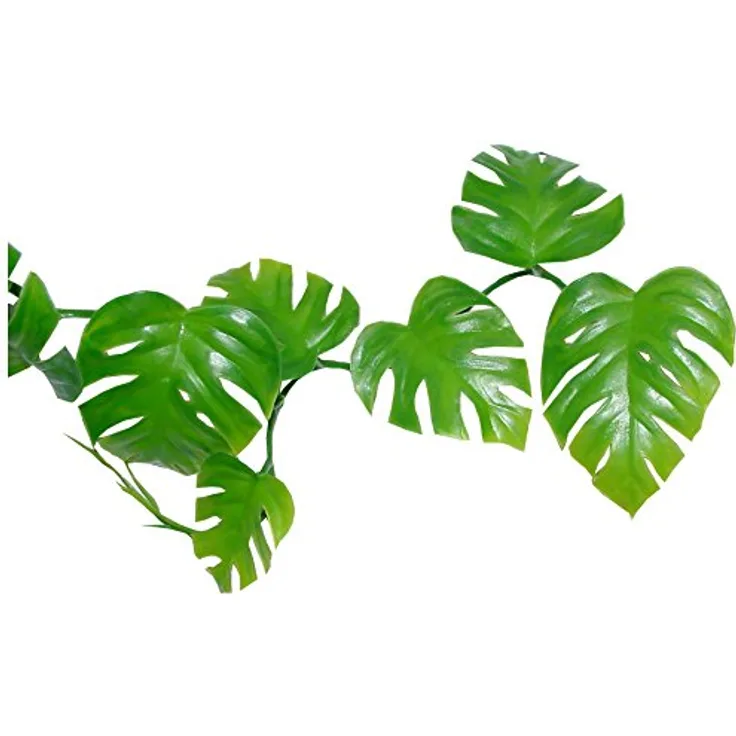 Lucky Reptile Rankenpflanze Pothos, ca. 200 cm, natürliche Plastikrankpflanze für Terrarien-Dekoration