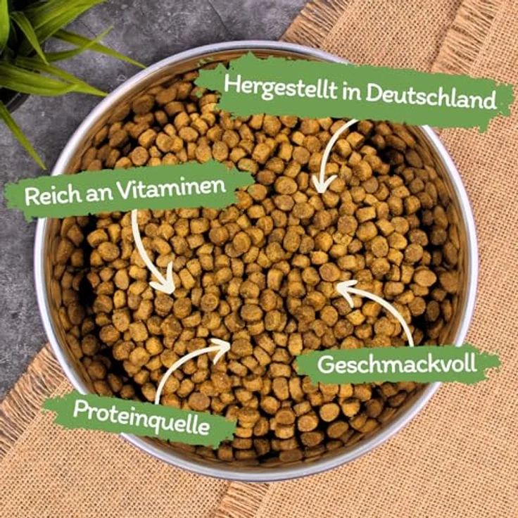 Lyra Pet Lecker.Pet® Leo's Adult Geflügel & Forelle, 2,5 kg glutenfreies Katzen-Trockenfutter für ausgewachsene Katzen, nährstoffreiche Proteinquelle mit Fisch – Bild 2